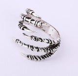 Pagan Antique Dragon Claw Ring